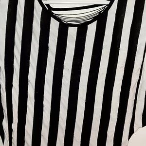 Candy Rain -Vertical striped blouse